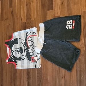 Mickey Shorts set